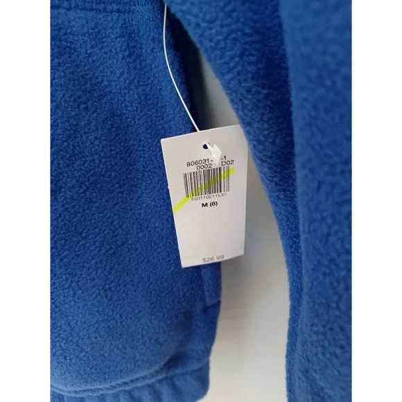NWT Cozy Microfleece Pullover Hoodie Unisex Girls Size M 8 - Picture 4 of 8